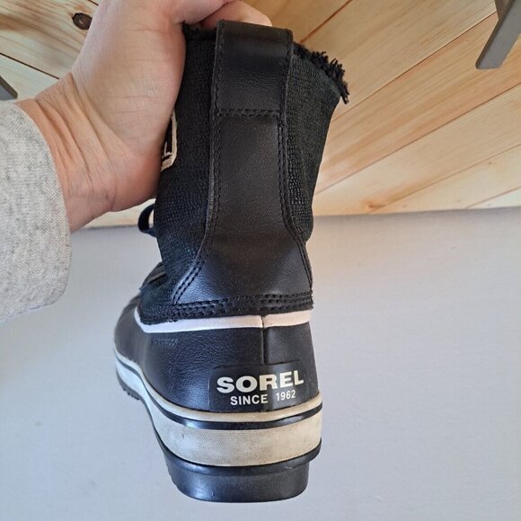 Sorel Trivoli Women's Size 9 Glitter Duck Boots Snow Winter Waterproof - Picture 4 of 10